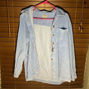 L.L.Bean light blue soft corduroy light wear
